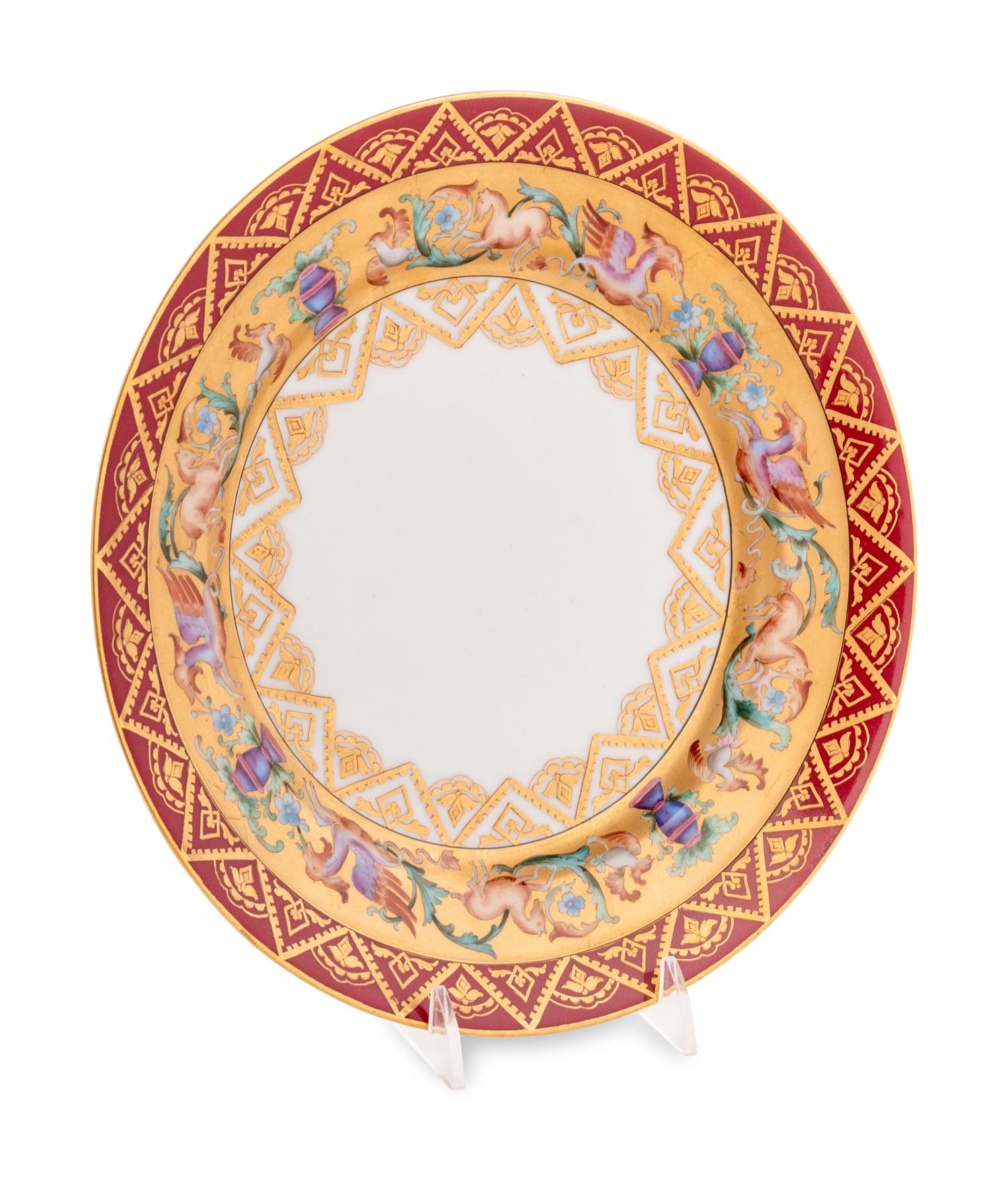 An M.S. Kuznetsov Porcelain Plate