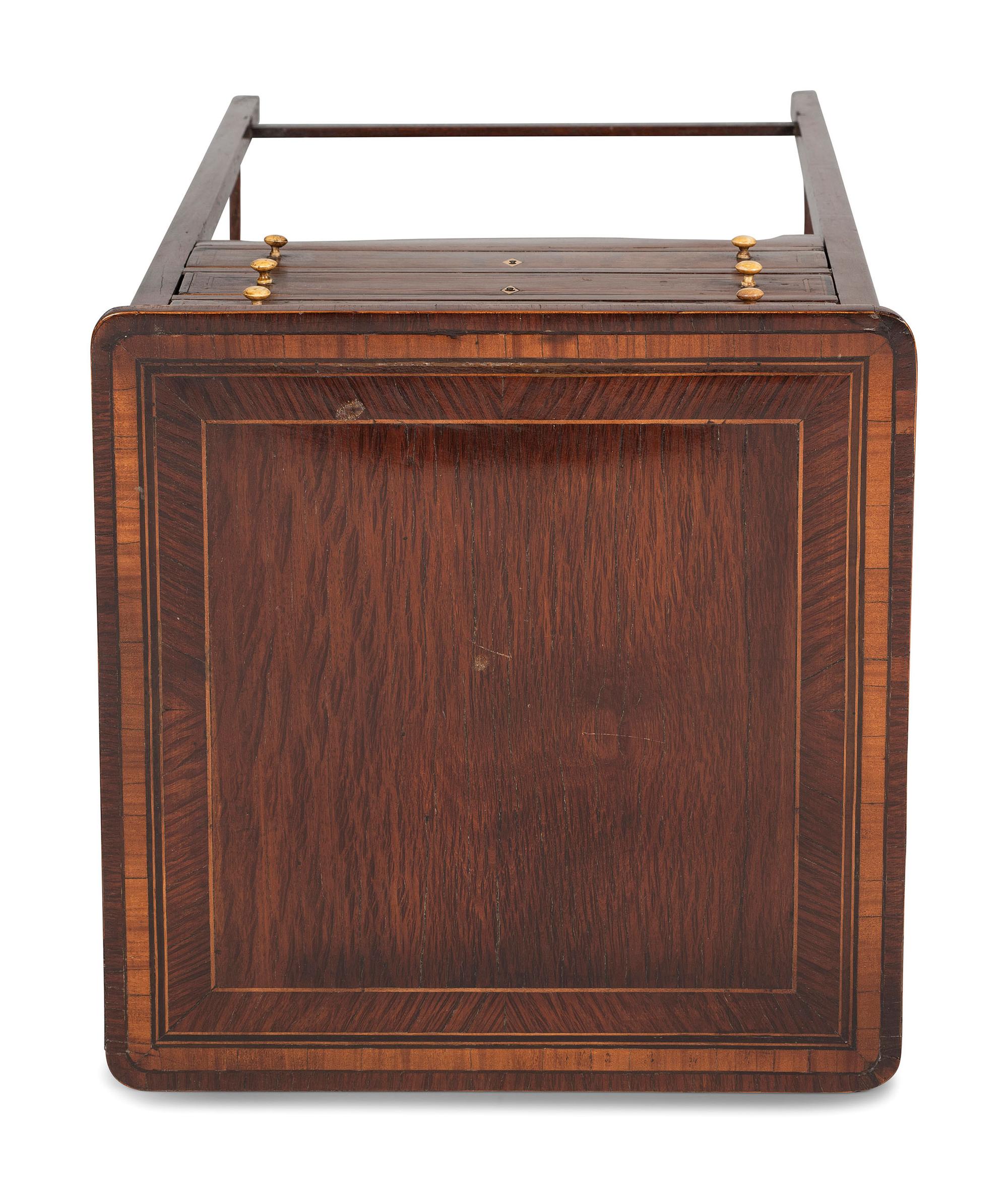 A George III Style Mahogany Work Table