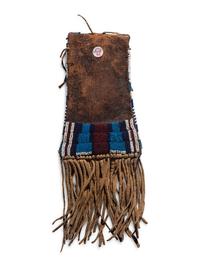 Kiowa Beaded Hide Strike-a-Light Case