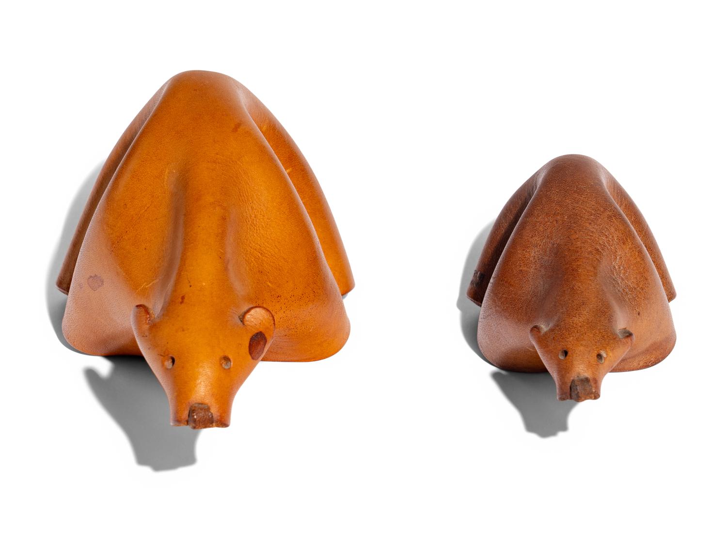 Two Leather Bears