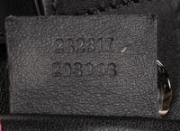 Gucci Python Tote Bag with Bamboo Handles