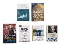 CARTER, Jimmy (b. 1924). A group of 7 FIRST EDITIONS by Carter, ALL SIGNED, comprising: