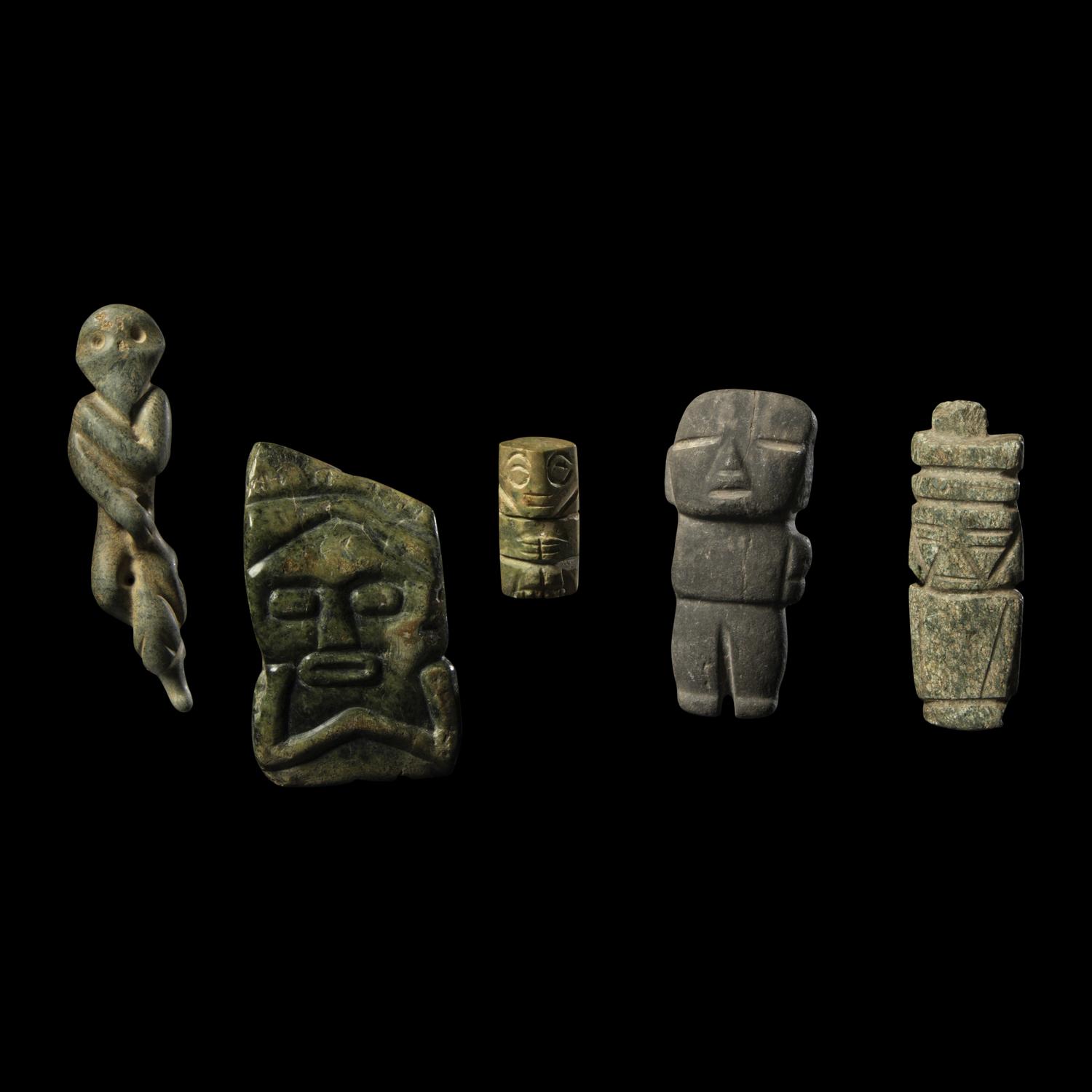 Five Pre-Columbian Stone Items