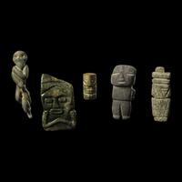Five Pre-Columbian Stone Items