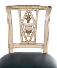 An Assembled Set of Six Louis XV Style Dining Chairs