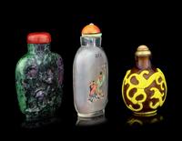 Three Snuff Bottles