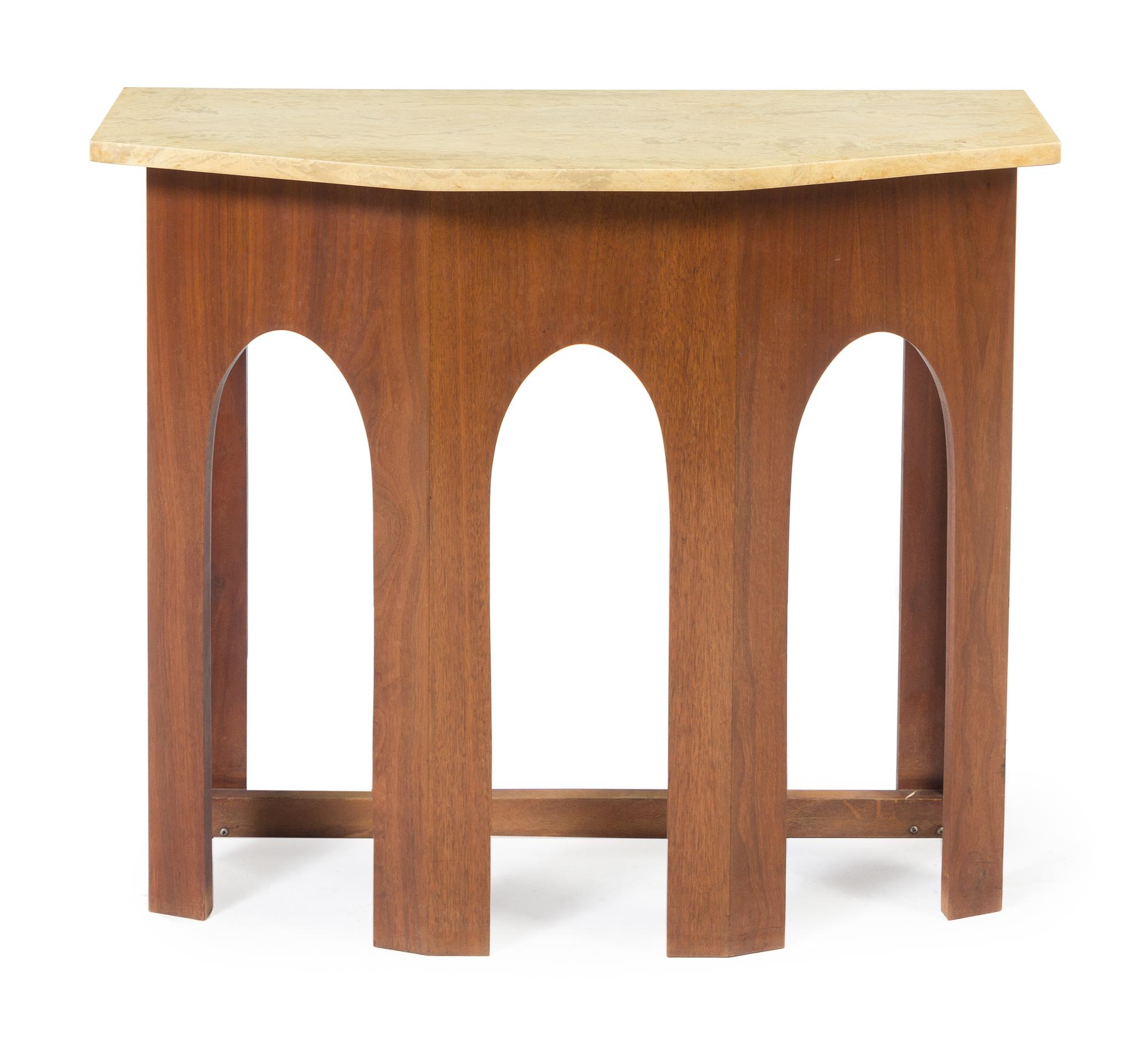 Harvey Probber (American, 1922-2003), c.1965, console table
