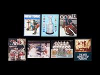 A Group of 21 1960s - 1980s New York Rangers NHL Game Programs,
