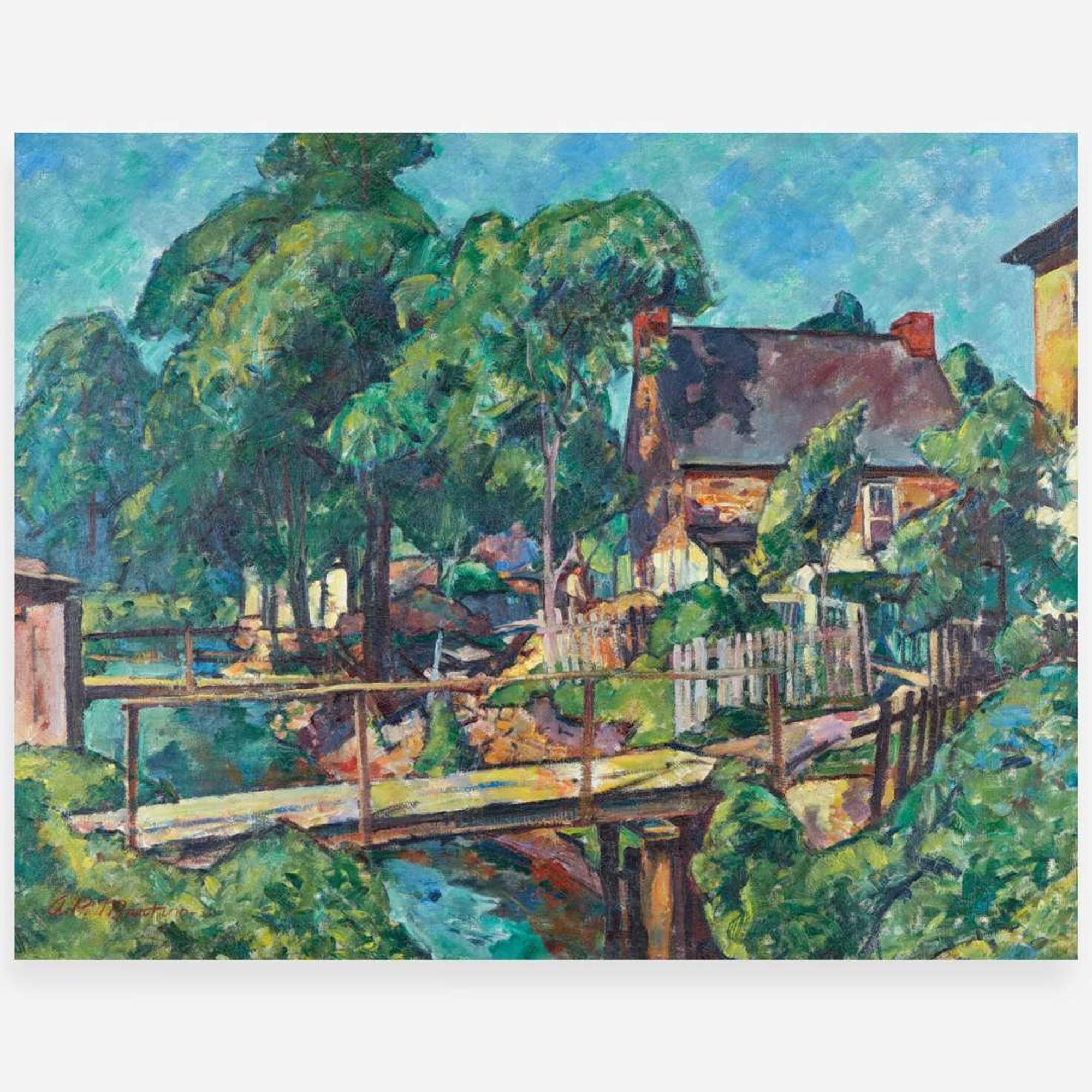 Antonio Pietro Martino (American, 1902–1989) The Footbridge