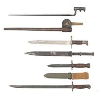 Group of Four Military Bayonets
