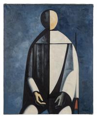 Choir Boy: Blue Background , c. 1958