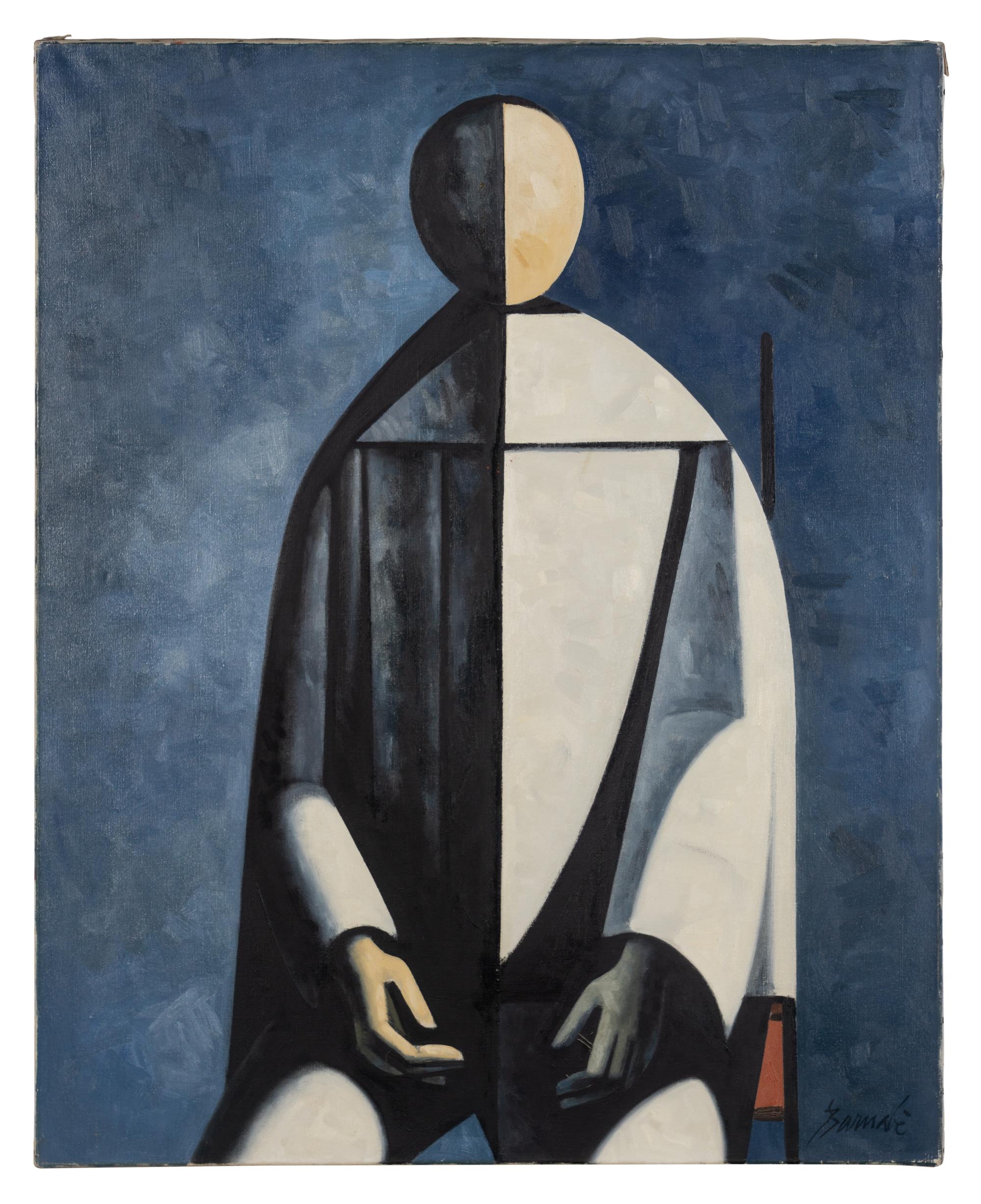 Choir Boy: Blue Background , c. 1958