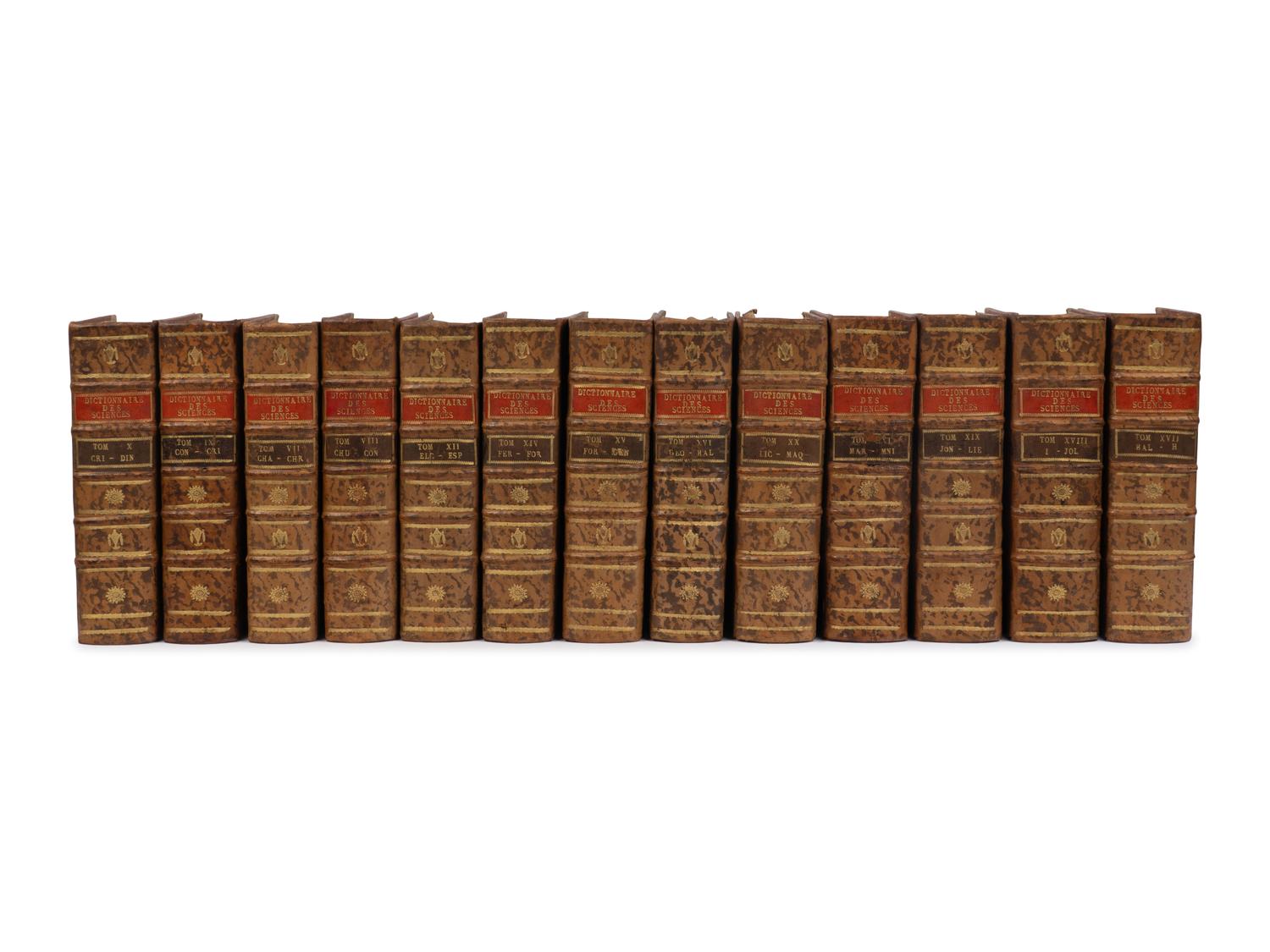 [Science & Technology]. Diderot, Denis (1713-1784) and Jean le Rond D' Alembert (1717-1783), editors. Encyclopédie, ou dictionnaire raisonné des sciences, des arts et des métiers...Nouvelle Edition Geneva: Chez Pellet, 1777-1779.
