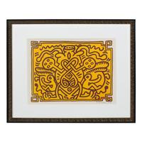 Keith Haring (American, 1958-1990) — Chocolate Buddha 4, 1989