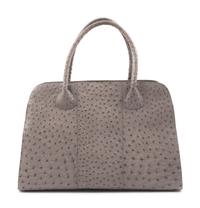 Nancy Gonzales Ostrich Hand Bag, 1990-2000s