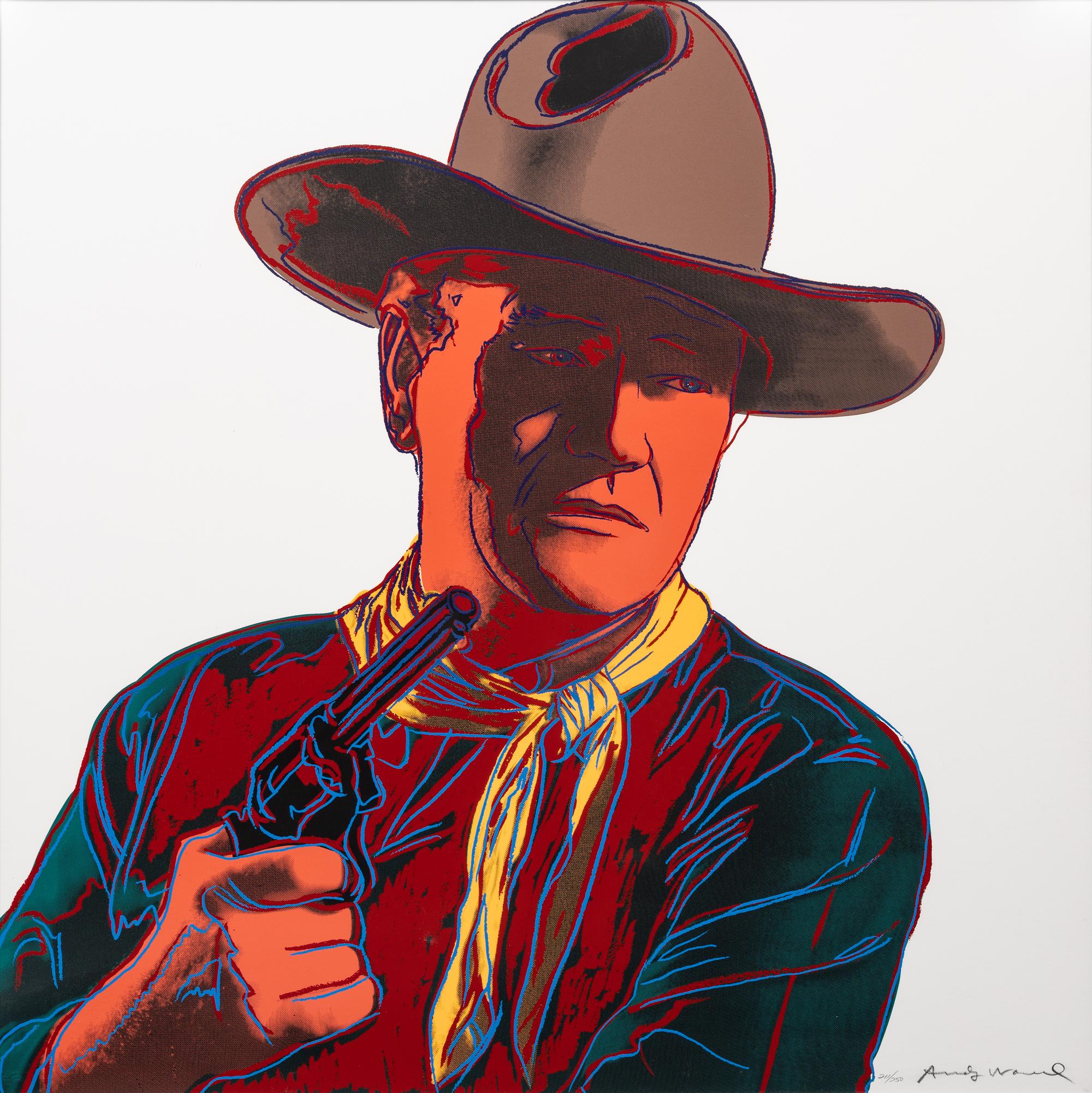 John Wayne (from Cowboys and Indians)