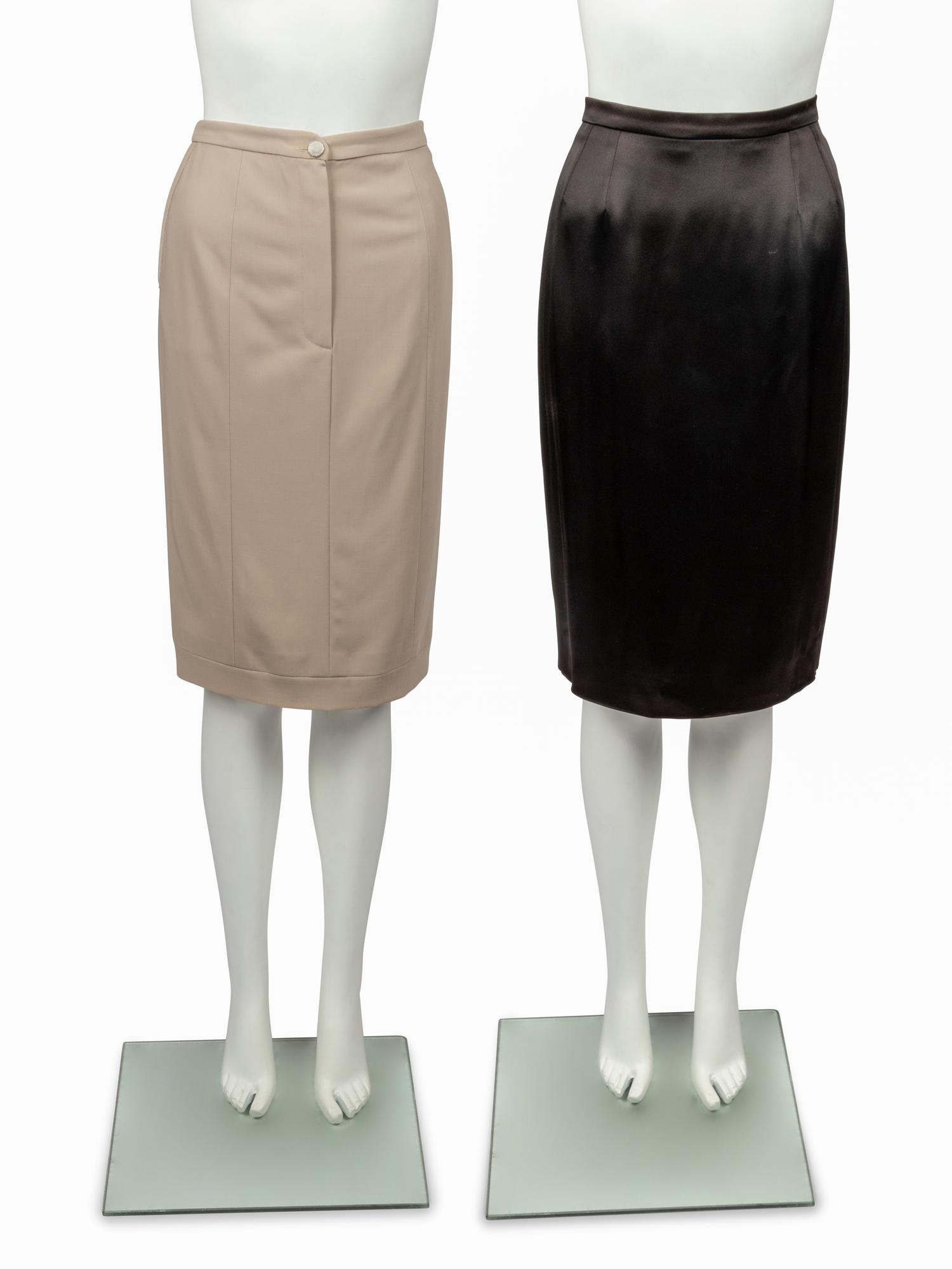 Three Chanel Separates: Two Skirts, One Shirt, 1990-2000s