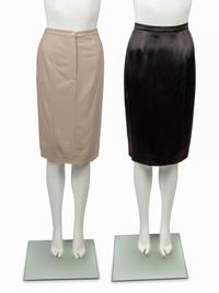 Three Chanel Separates: Two Skirts, One Shirt, 1990-2000s