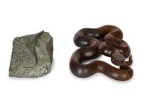 Two Wildlife Sculptures