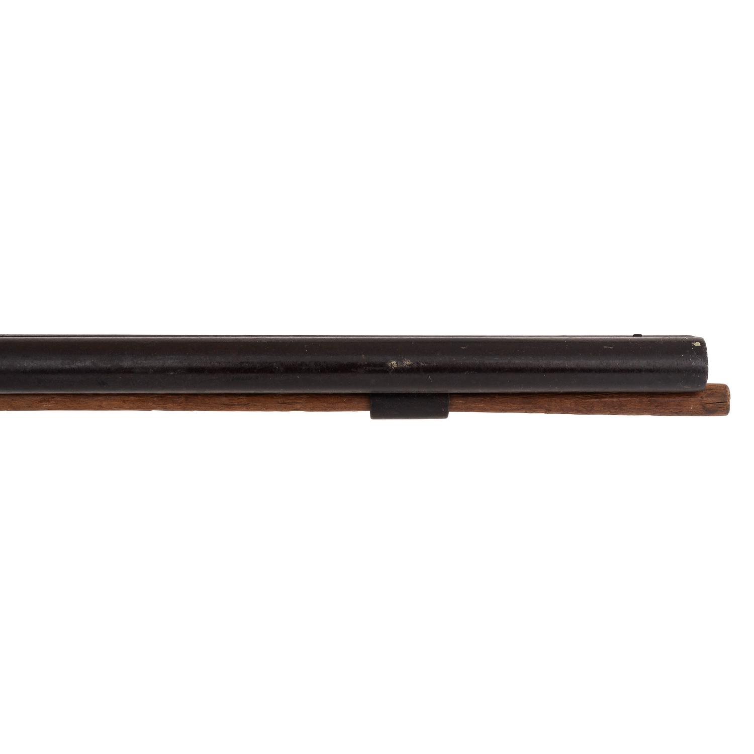 Double Barrel Percussion Shotgun Obtained on the Standing Rock Reservation