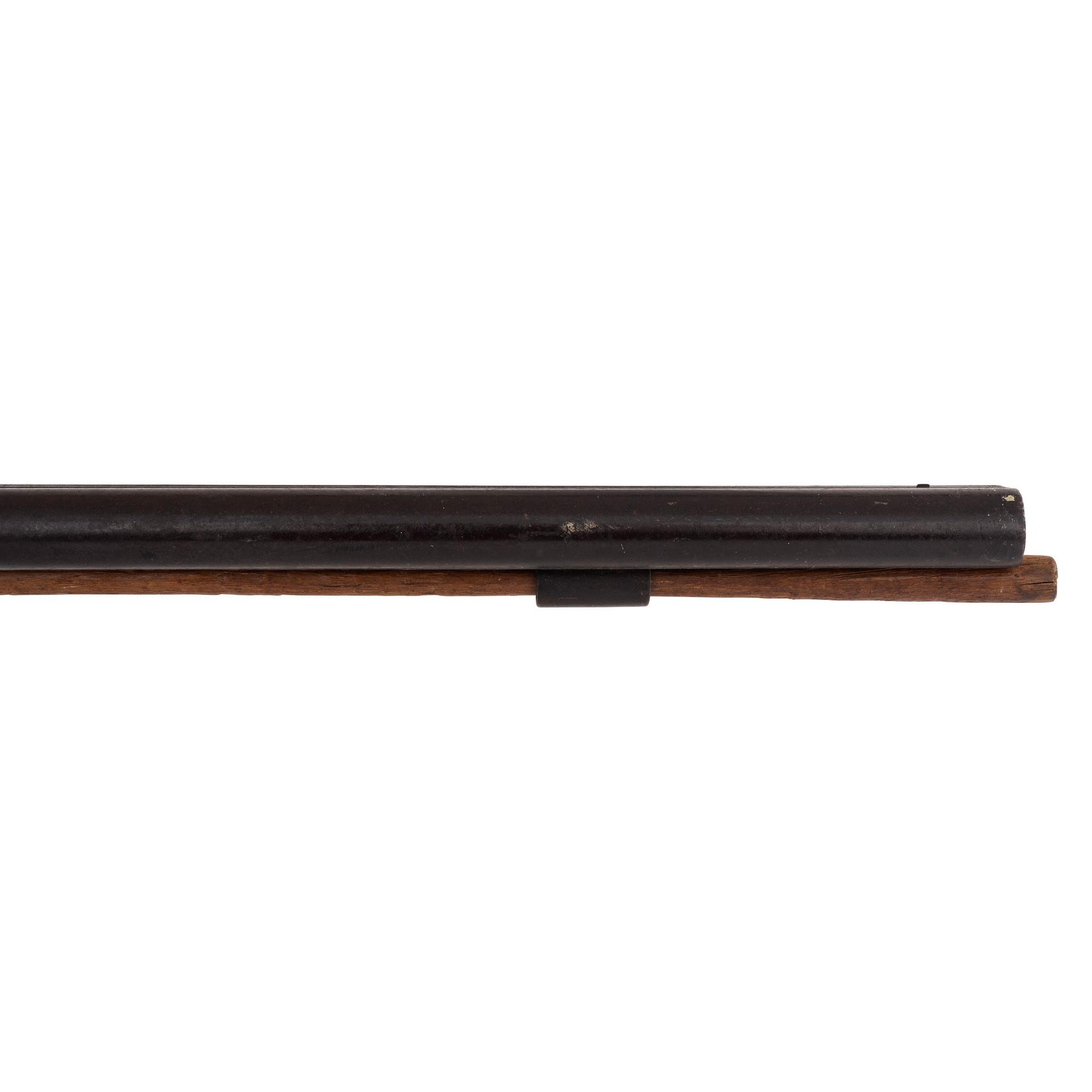 Double Barrel Percussion Shotgun Obtained on the Standing Rock Reservation