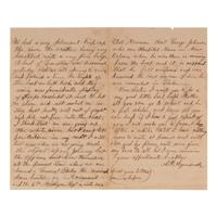[CIVIL WAR]. A group of 2 soldiers' letters with Vicksburg and Arkansas interest, comprising: