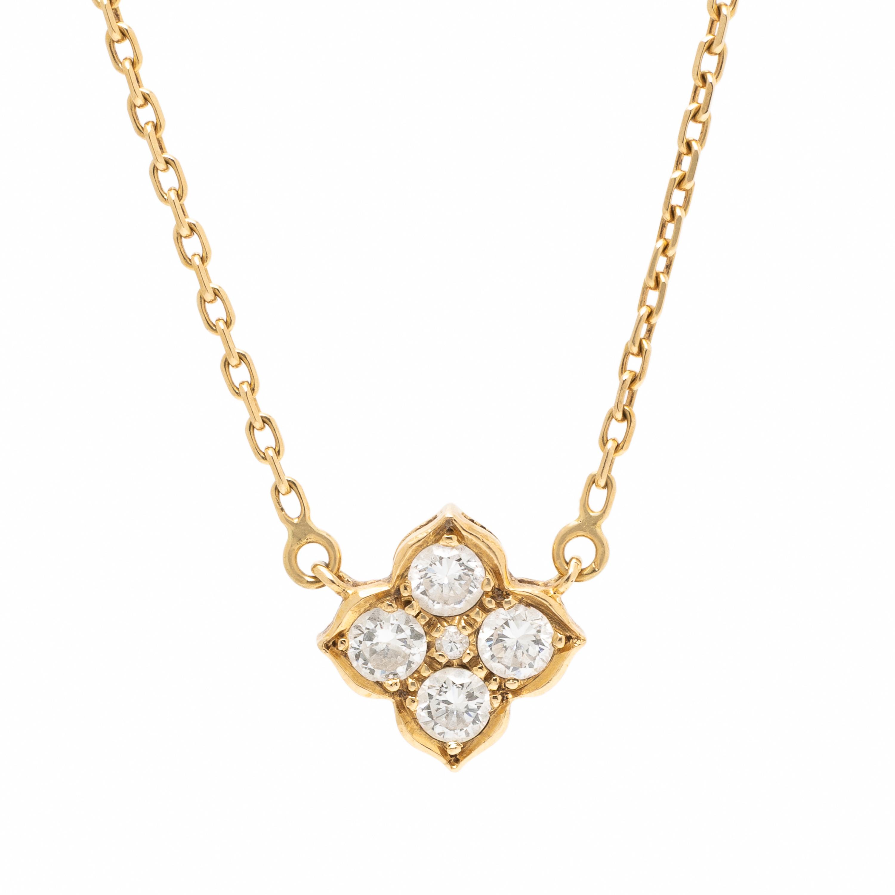 Cartier, Yellow Gold and Diamond Necklace