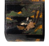 A Chinese Lacquer Console Table