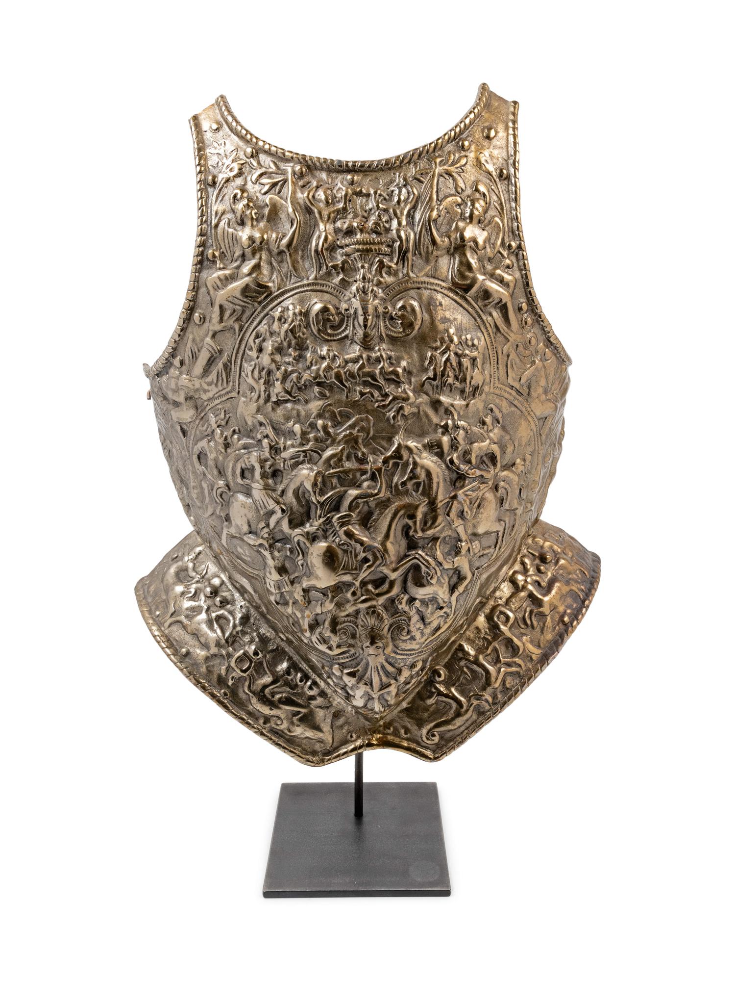 A Cast Iron Model of a Breastplate