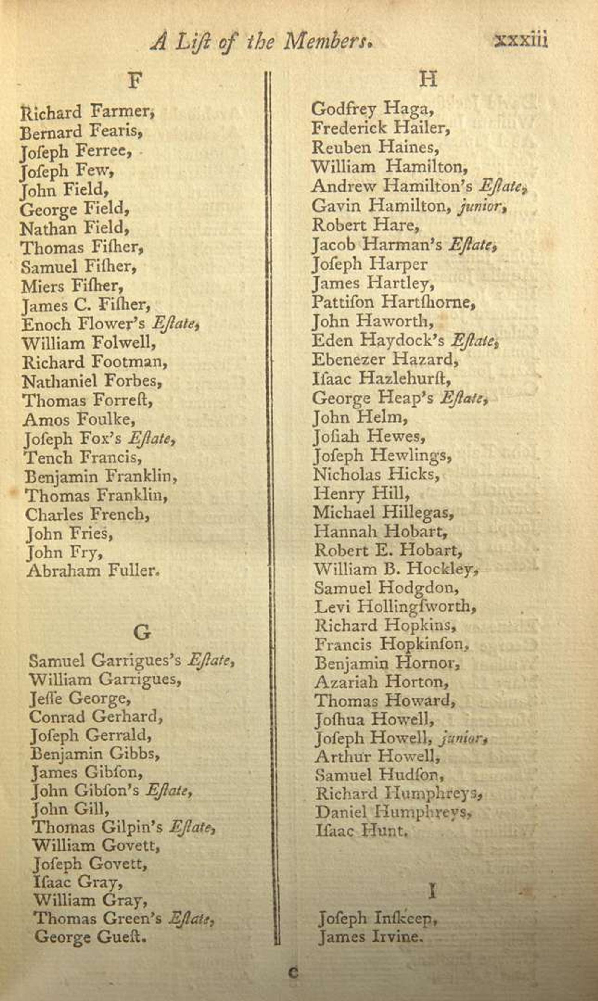 [Philadelphia & Pennsylvania] [The Library Company of Philadelphia] A Catalogue of the Books, Belonging to The Library Company of Philadelphia...