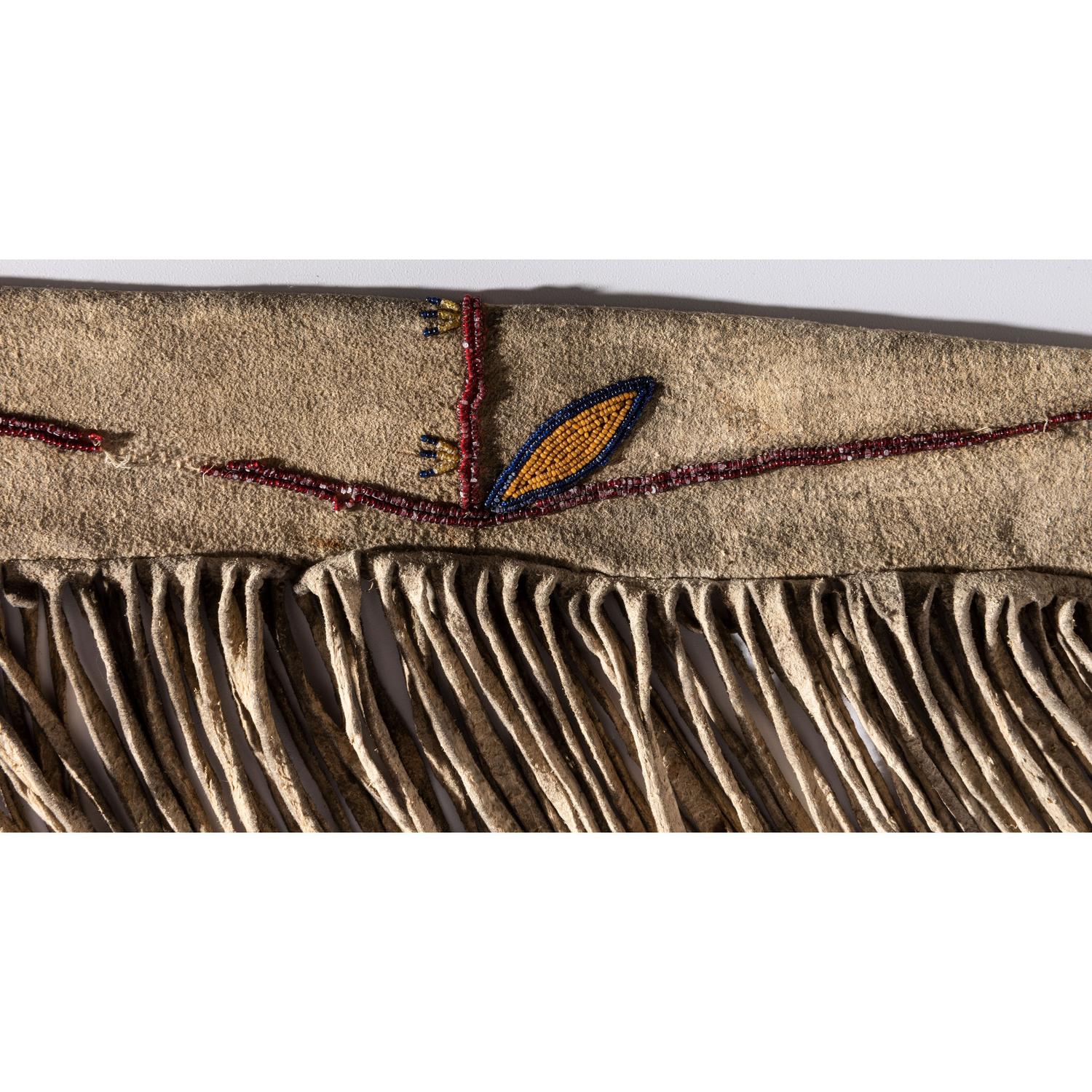 Northern Plains Beaded Hide Rifle Scabbard