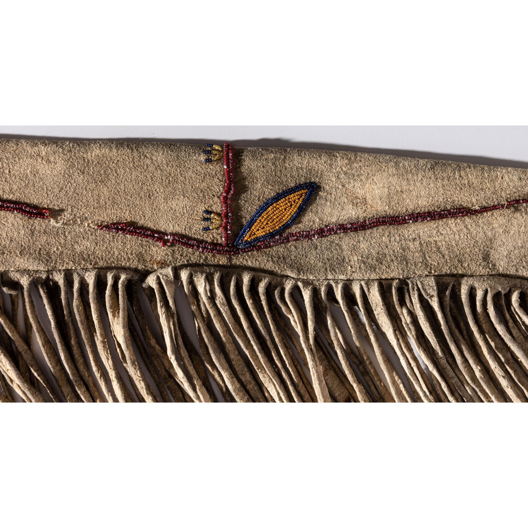 Northern Plains Beaded Hide Rifle Scabbard