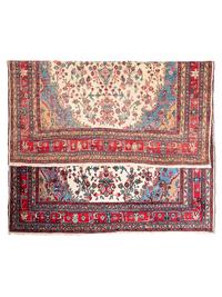 A Isfahan Wool Carpet