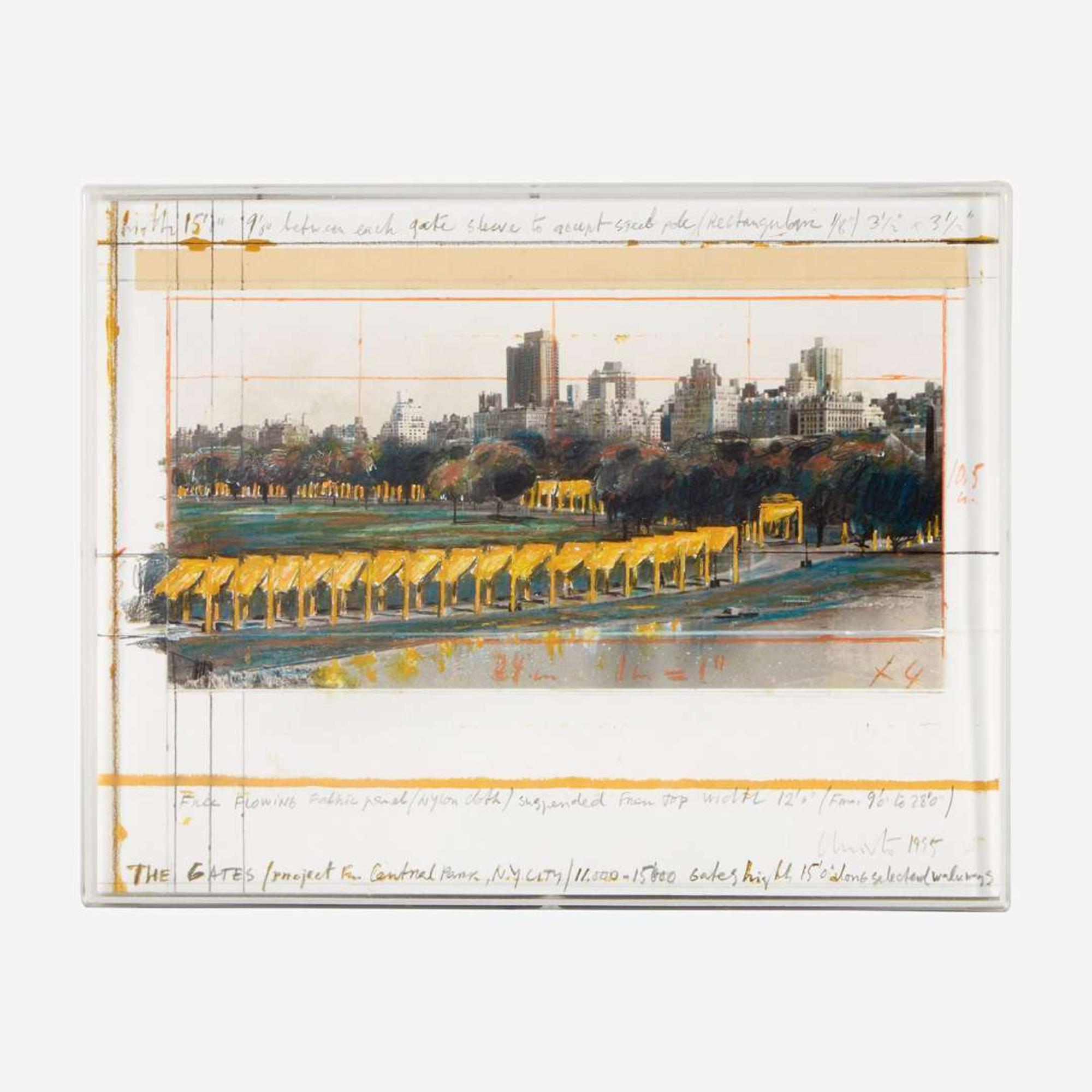 Christo (Bulgarian, 1935-2020) and Jeanne-Claude (French, 1935-2009) The Gates, Project For Central Park, New York City