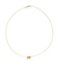 TWO YELLOW GOLD NECKLACES