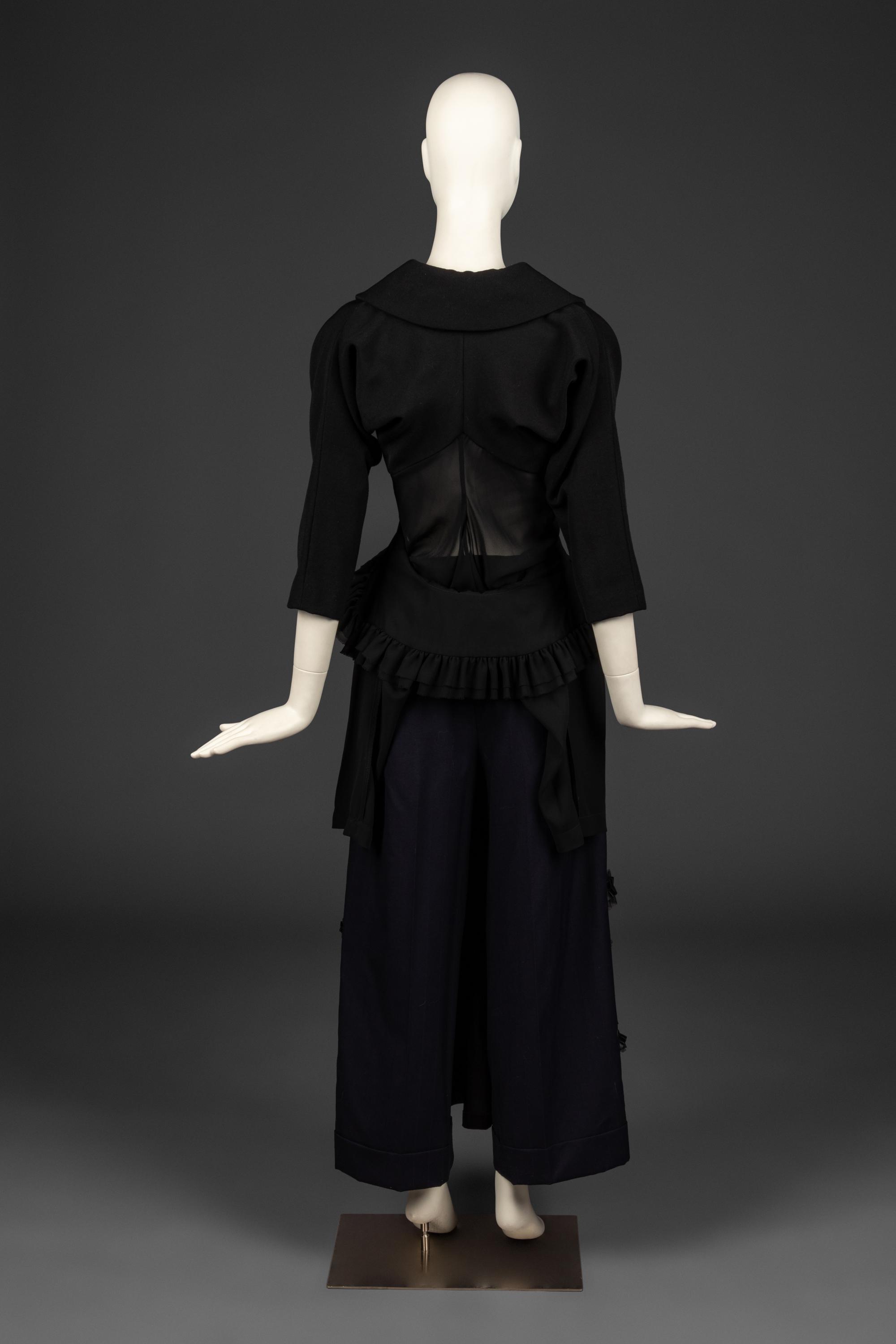 Comme des Garçons Jacket and Embellished Pants