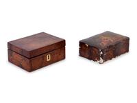 A Group of Ten English Boxes