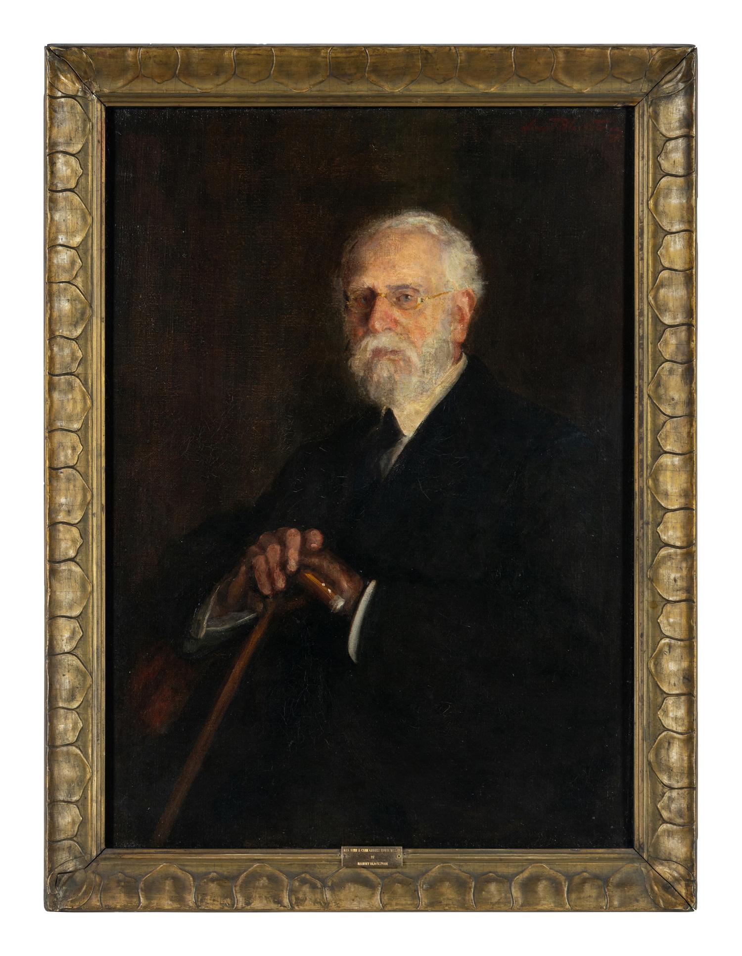 Man With A Cane (Portrait of Edwin Miller)
