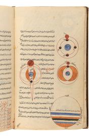 [ASTRONOMY & MATHEMATICS -- MANUSCRIPTS]. Baha’ al-Din Muhammad ibn Husain al-'Amili (1547-1622). A collection of four treatises in one volume on mathematics and astronomy. [Persia, second half of the 17th century].
