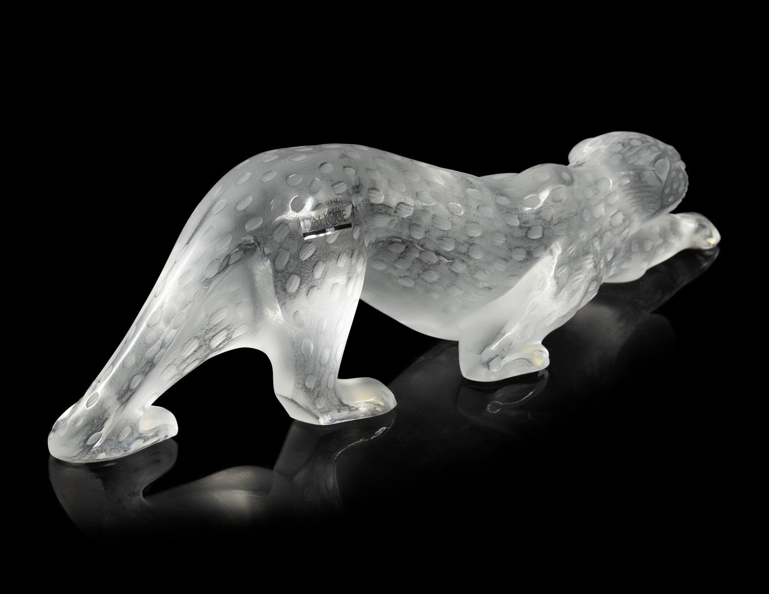 A Lalique Panther Figure