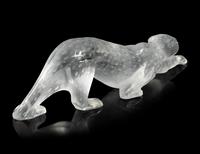 A Lalique Panther Figure