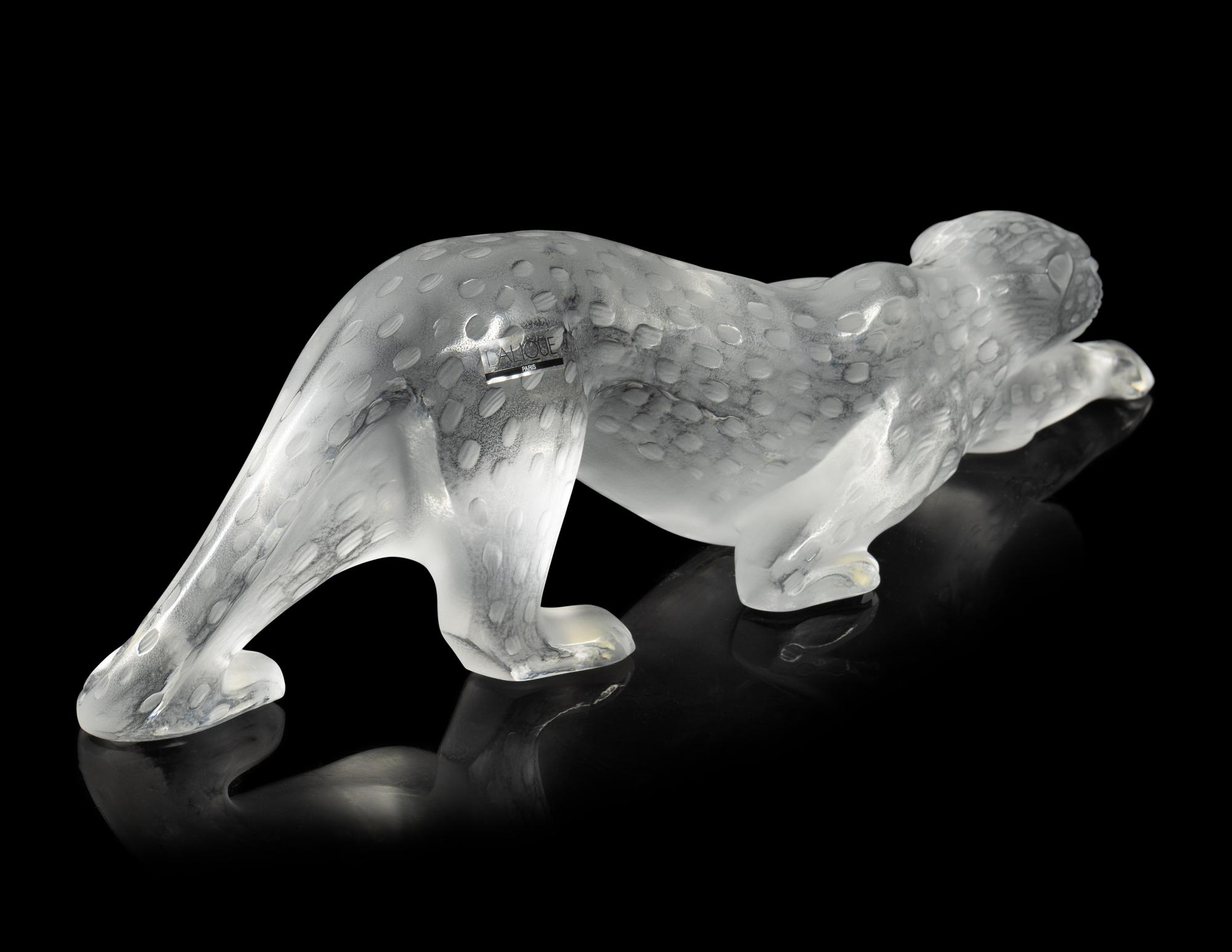 A Lalique Panther Figure