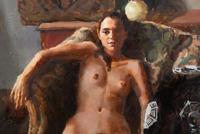 Untitled. 'Seated Nude'