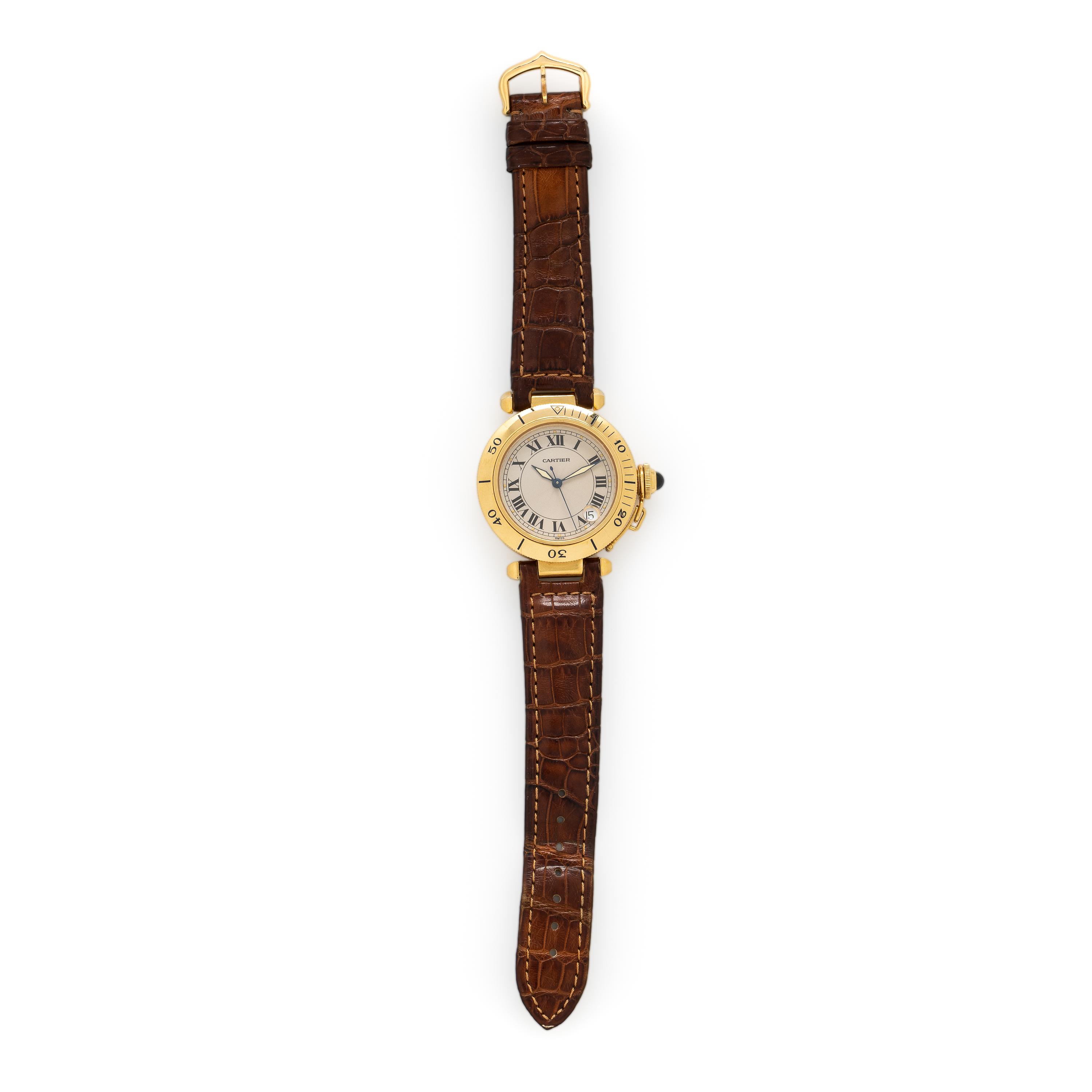 Cartier, Ref. 1035, 18K Yellow Gold 'Pasha' Watch