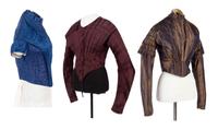 Three Silk Bodices, 1840s