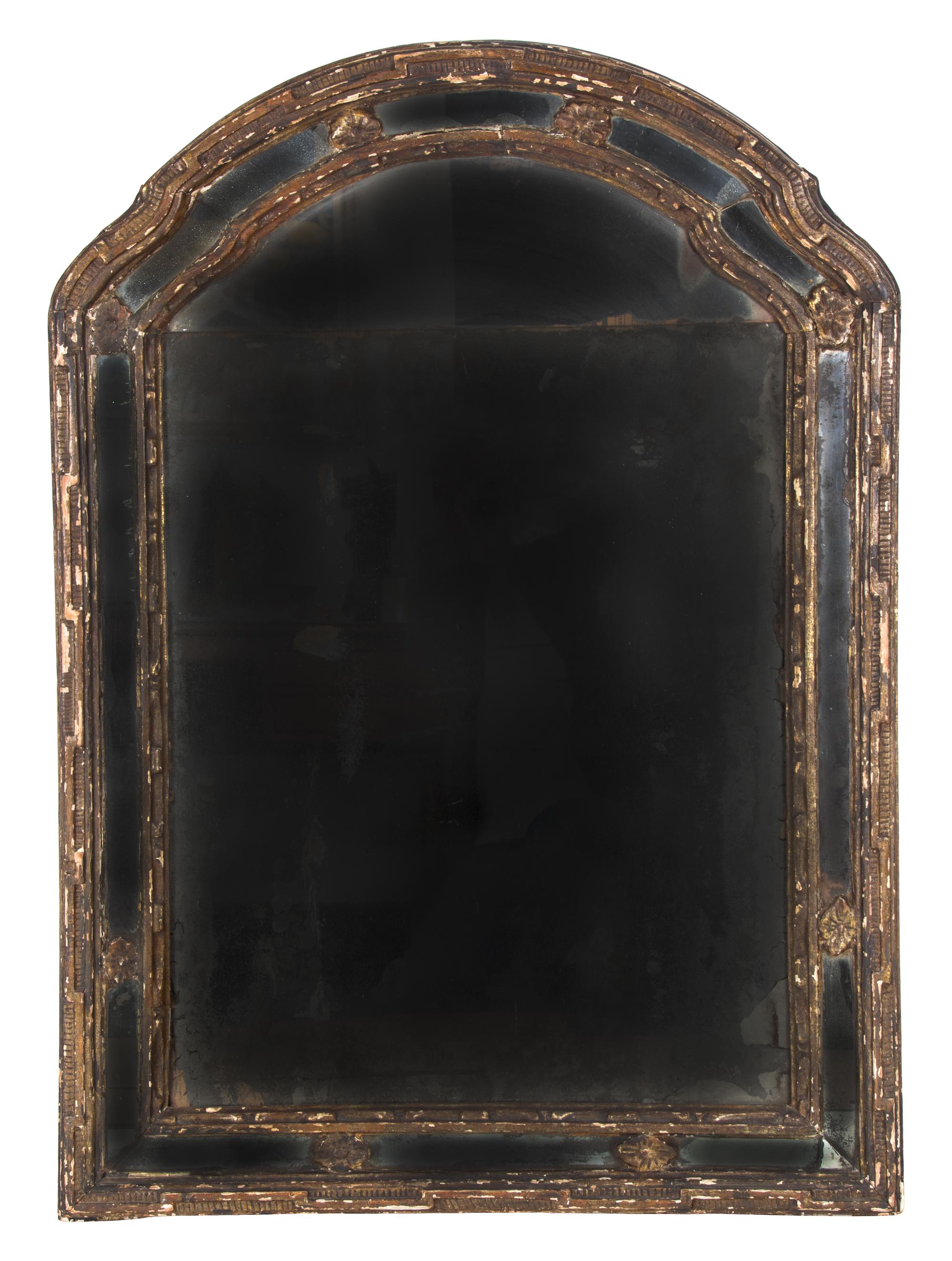 An Empire Style Giltwood Mirror 39 1/2 x 28 3/4 inches. — FRENCH, 18TH CENTURY