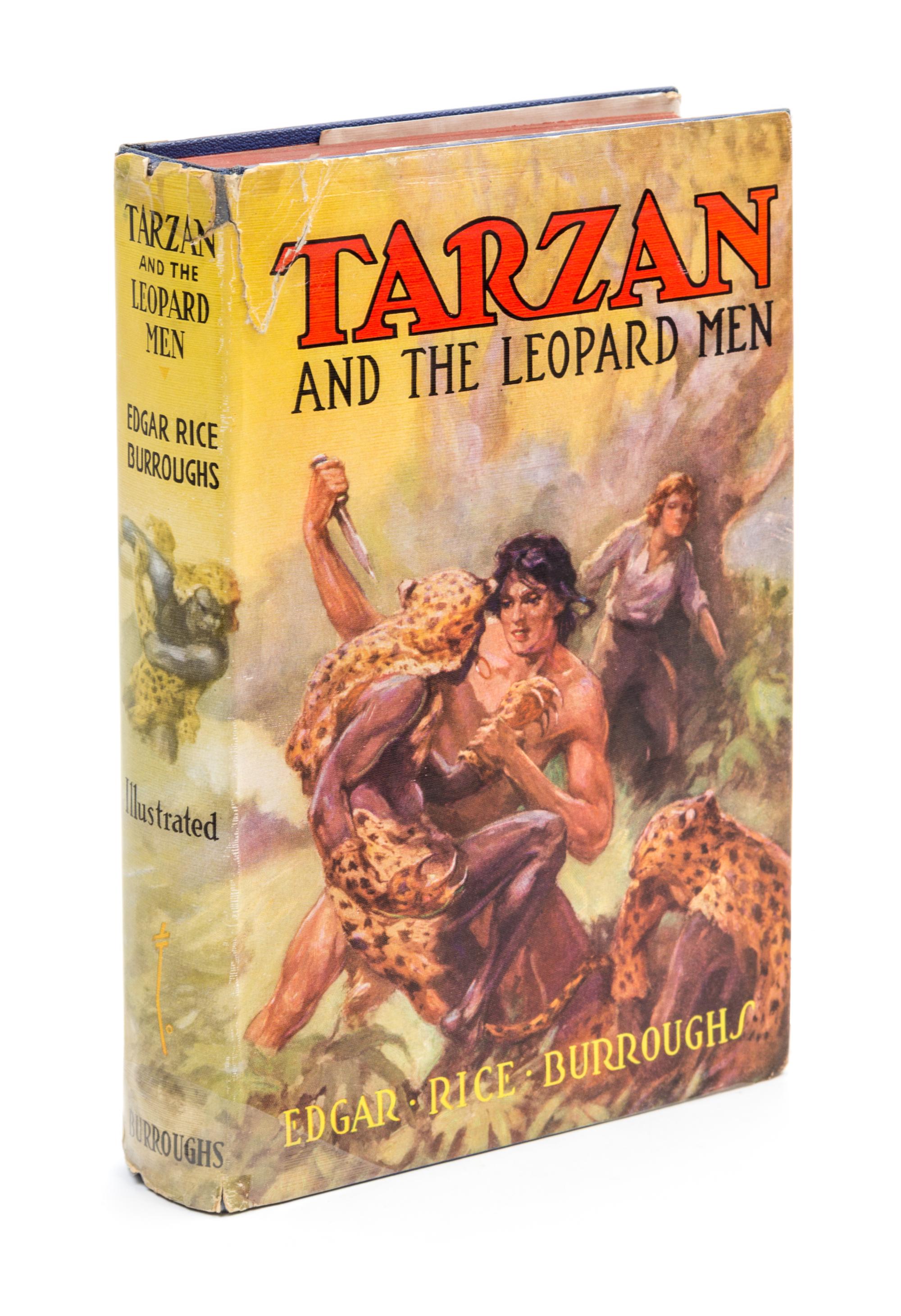 BURROUGHS, EDGAR RICE. Tarzan and the Leopard Men. Tarzana, CA, 1935. First edition.