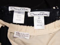 Oscar de la Renta & Brunello Cucinelli, Three Tunic Tops