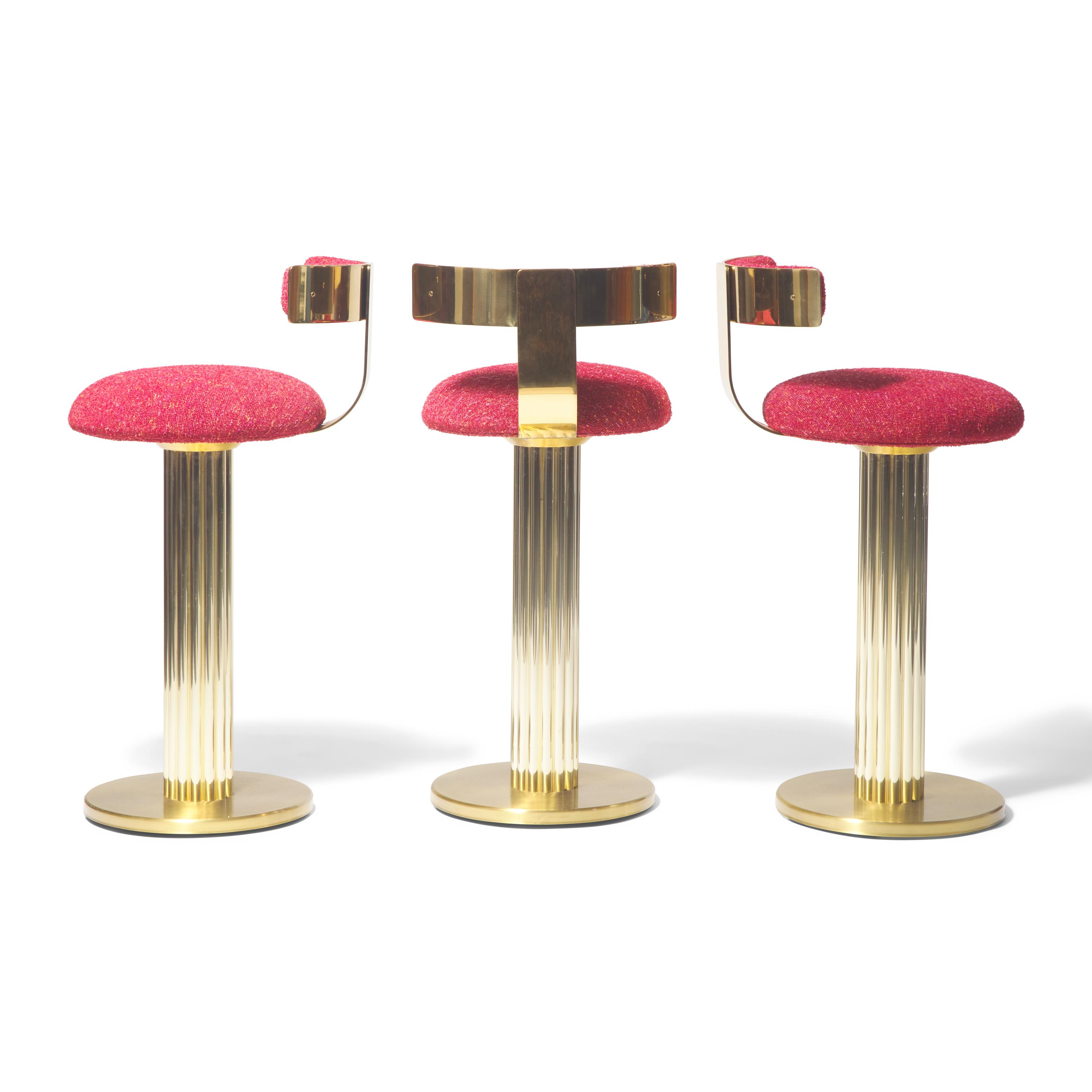 Designs for Leisure 20th Century — Set of 3 bar stools