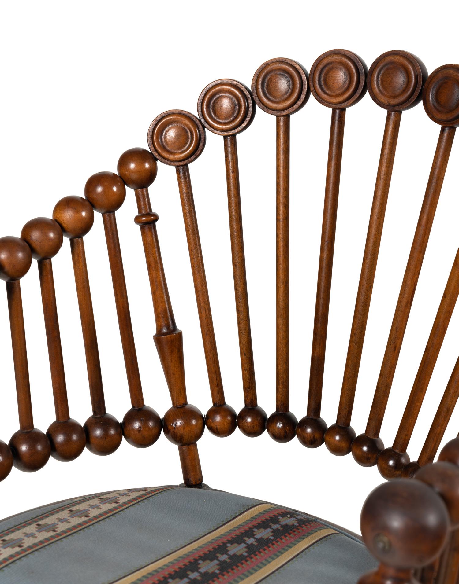 An Attributed George Hunzinger Lollipop Chair